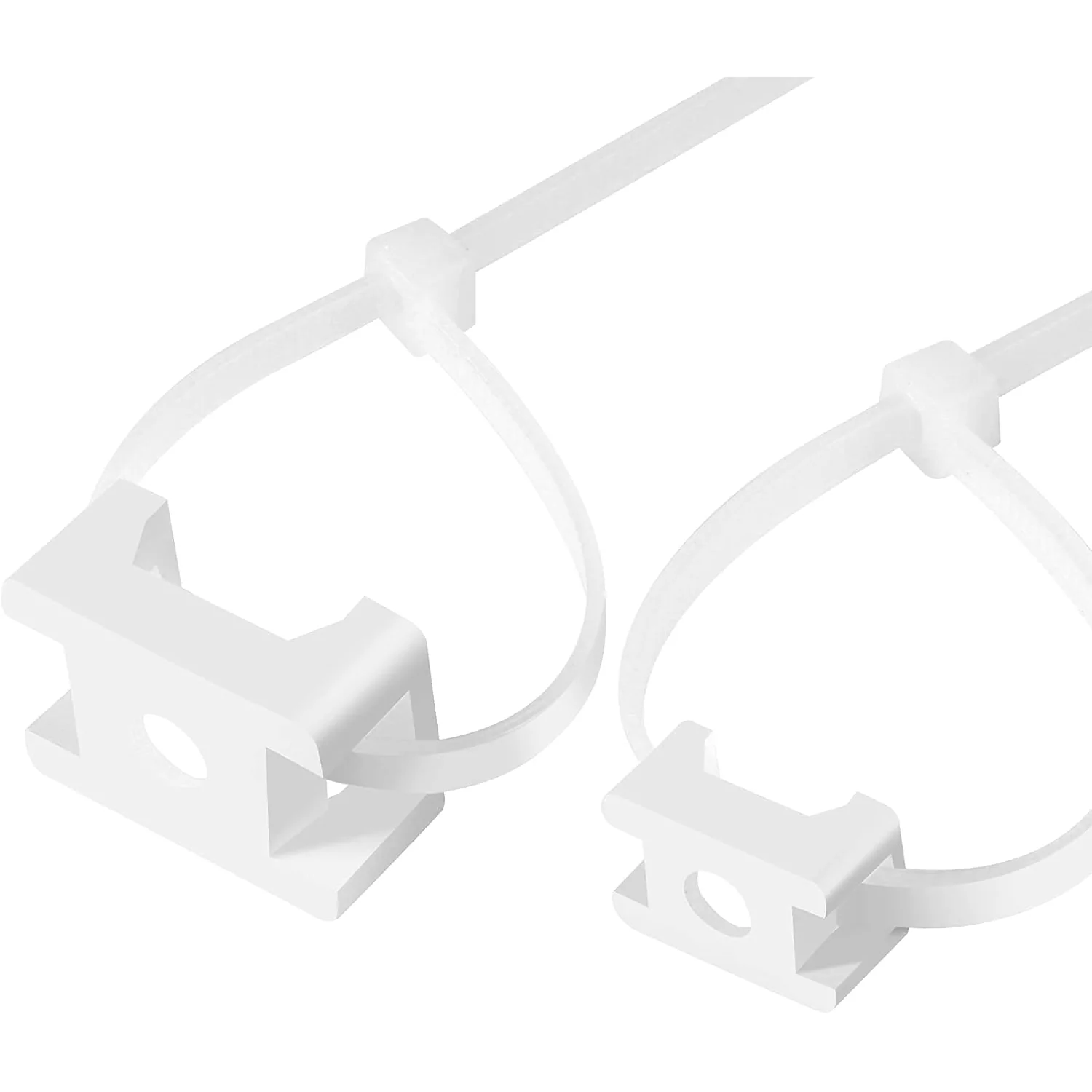 XHF Saddle-Type Zip Tie Mounts with Ties and Screws, picture 5