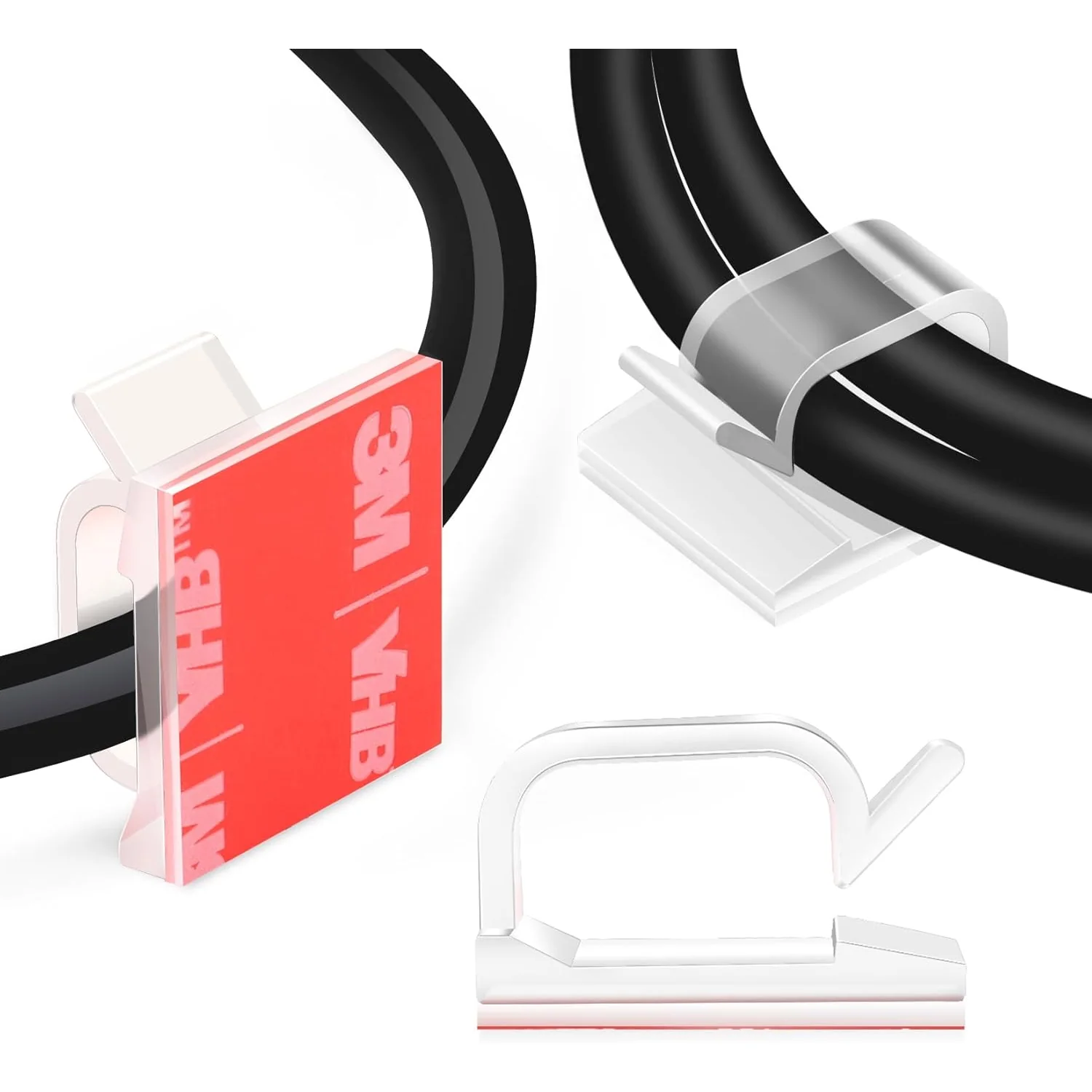 XHF Adhesive Wall Light Clips, picture 2