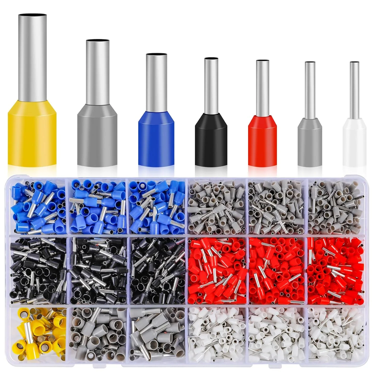 XHF Wire Ferrule Assortment Kit, 22 to 10 AWG, picture 1