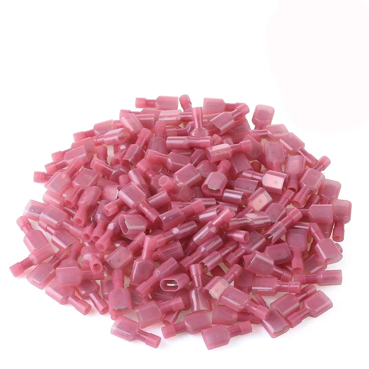 XHF Male Spade Quick Disconnects, 22-16 AWG, 100 pcs