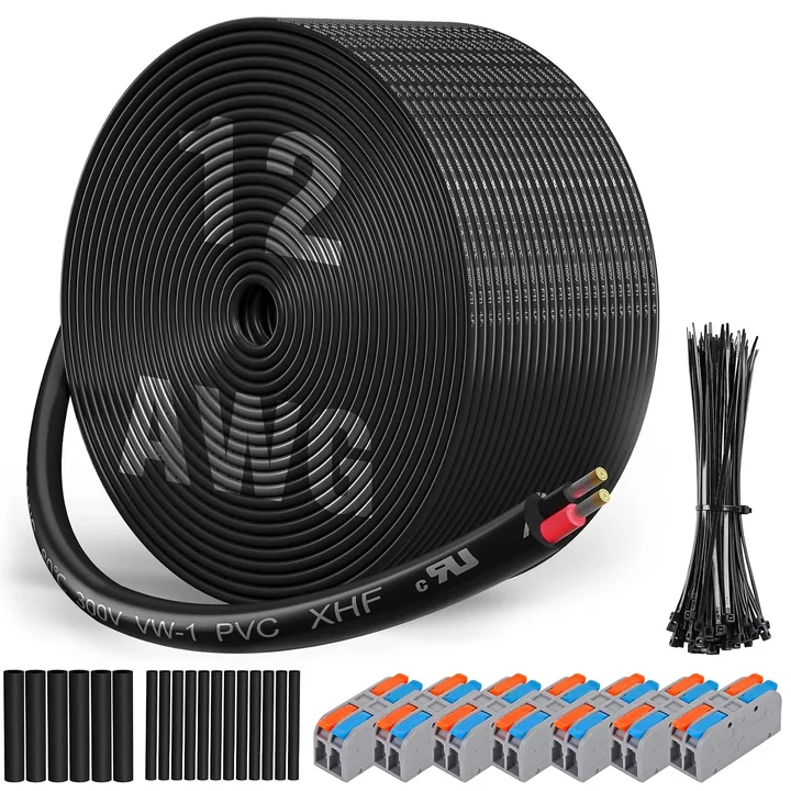 XHF 12 Gauge 2-Conductor Tinned Copper Wire
