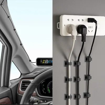 XHF Adhesive Wall Light Clips, thumbnail 4