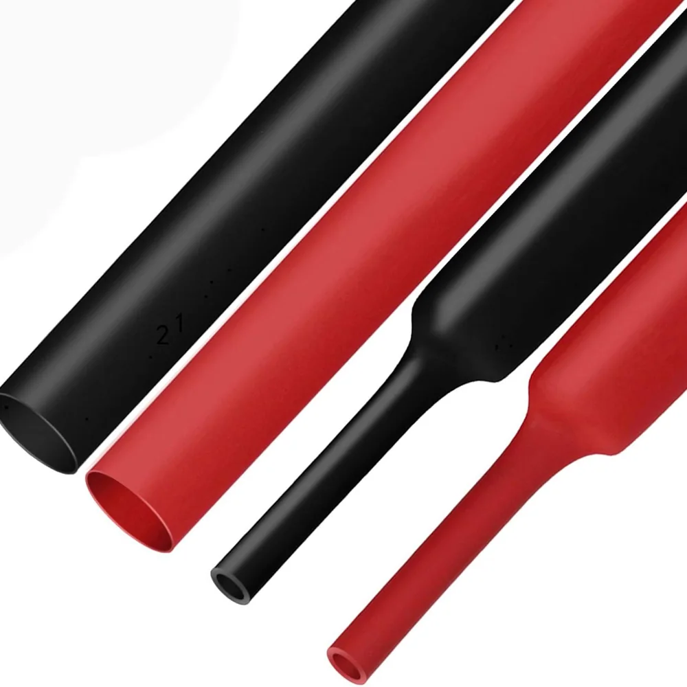 XHF Black & Red 3:1 Heat Shrink Tubing, picture 2