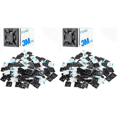 XHF Self-Adhesive Zip Tie Mounts, thumbnail 2