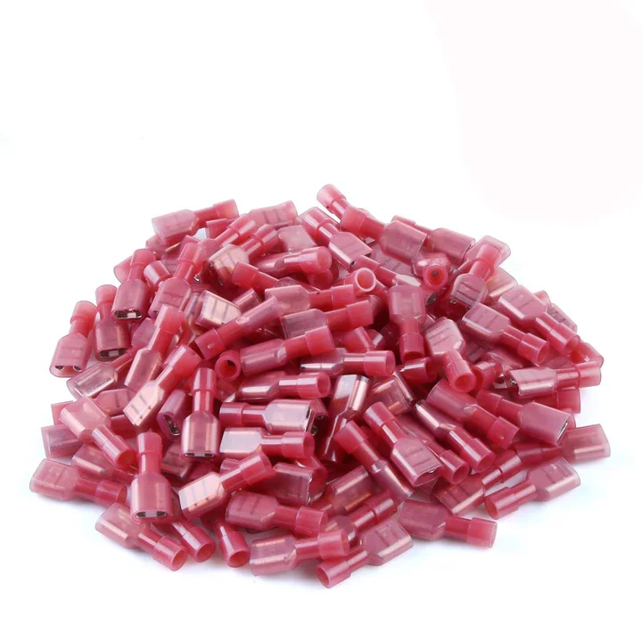 XHF Female Spade Quick Disconnects, 22-16 AWG, 500 pcs