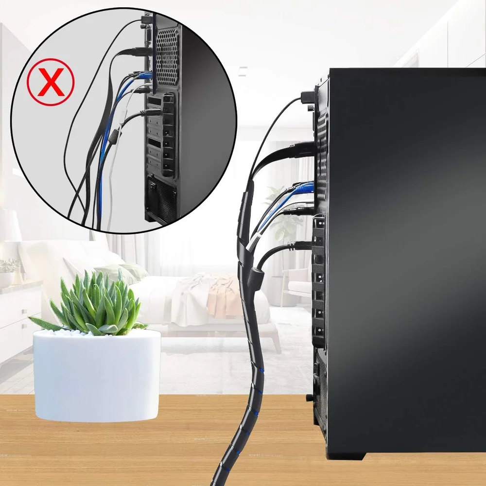 XHF Spiral Cable Wrap, picture 8