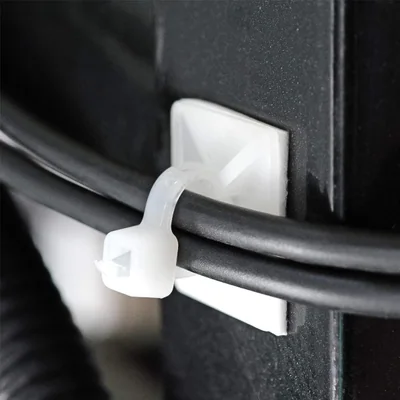 XHF Back-Glue Zip Tie Mounts with Ties and Screws, thumbnail 8