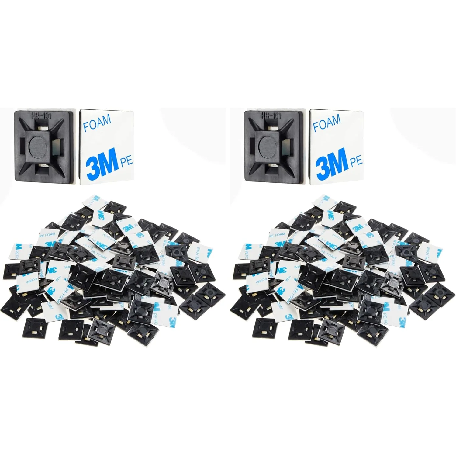 XHF Self-Adhesive Zip Tie Mounts, picture 2